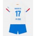 Barcelona Marcos Alonso #17 Babykleding Uitshirt Kinderen 2023-24 Korte Mouwen (+ korte broeken)
